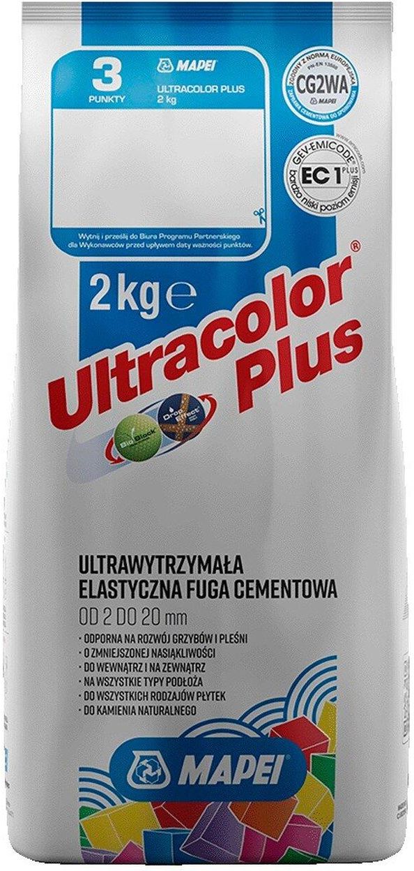Inwestycja w fugę Mapei Ultracolor Plus 111 srebrny