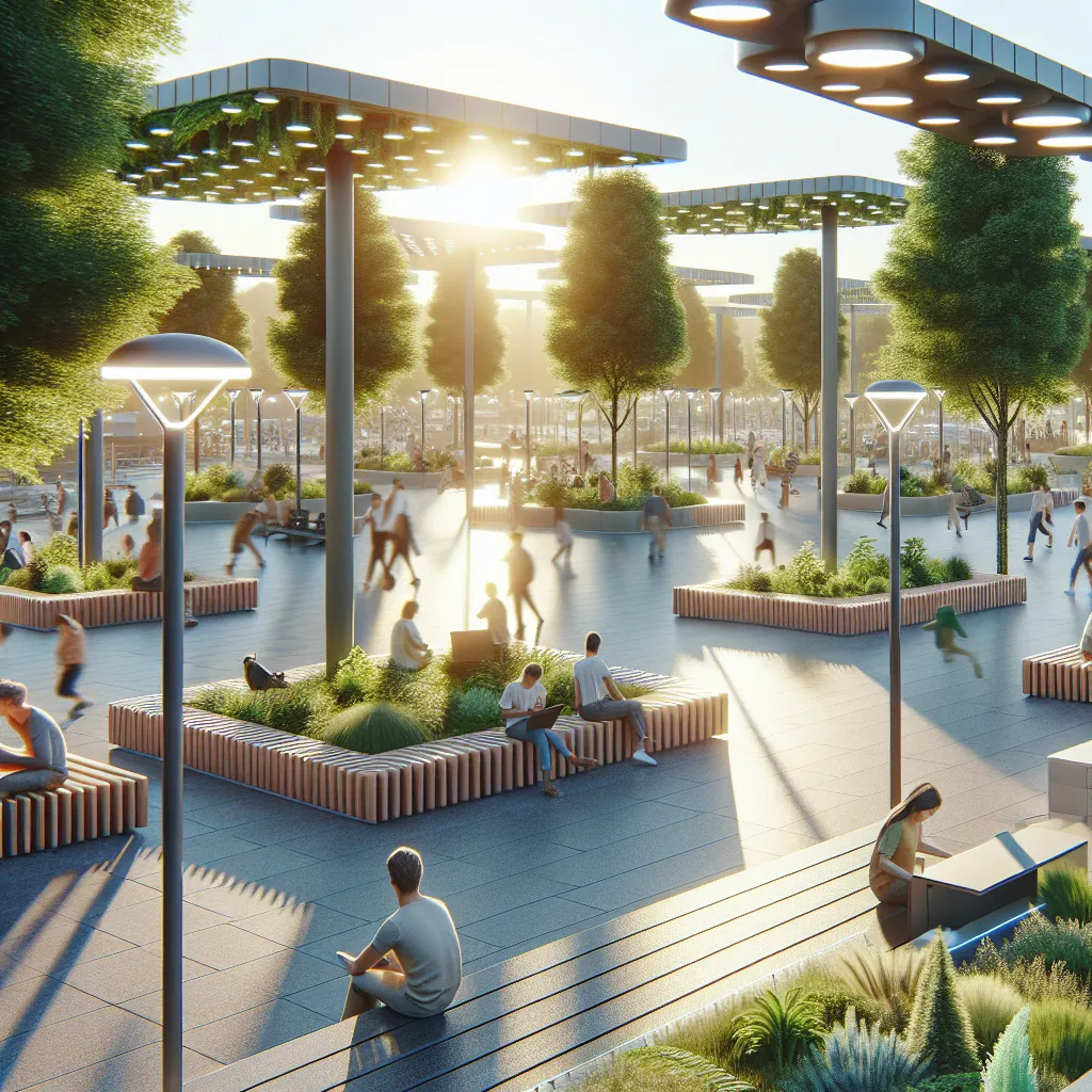 Nowoczesne trendy w projektowaniu małej architektury miejskiej