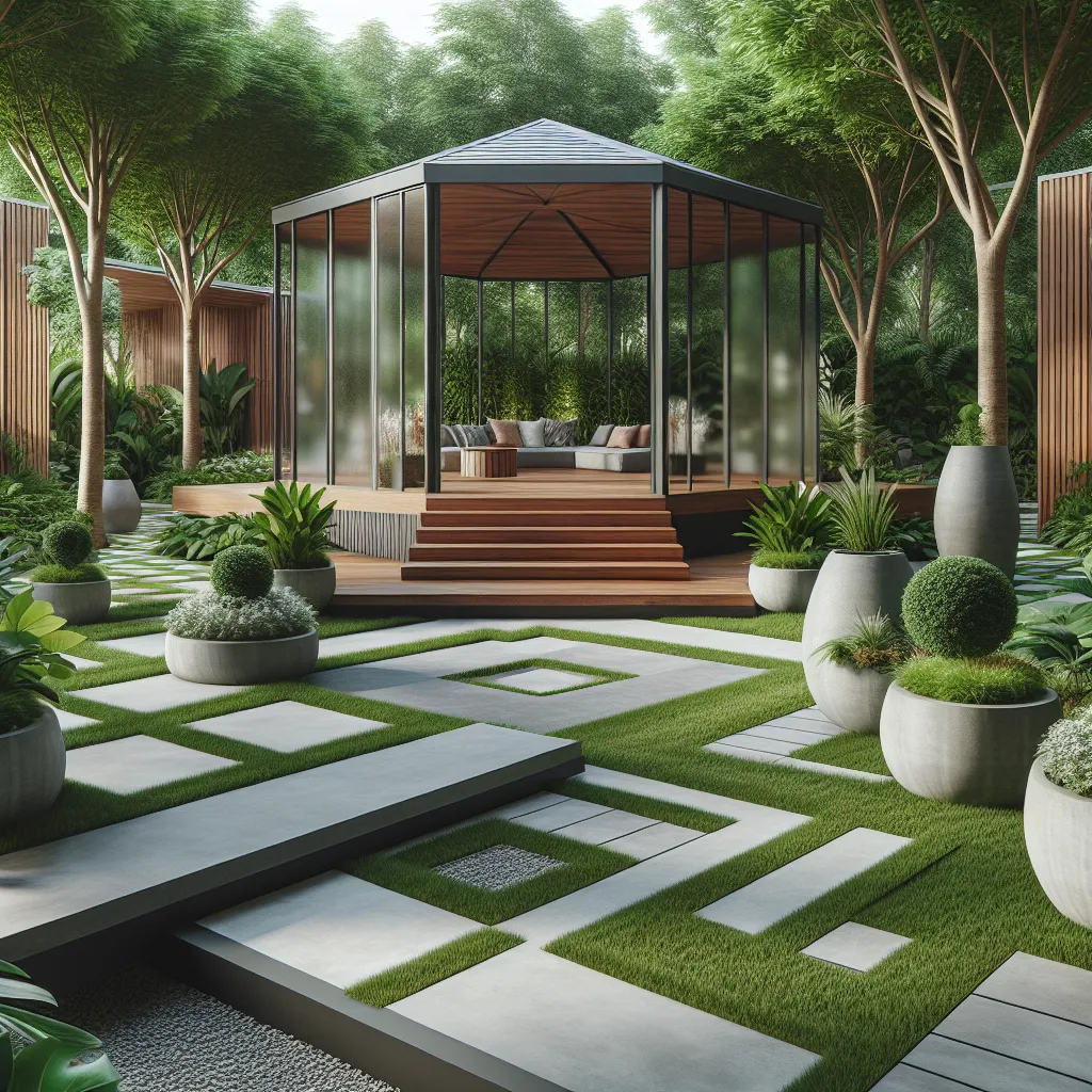 Nowoczesna architektura ogrodowa: harmonia formy i funkcji