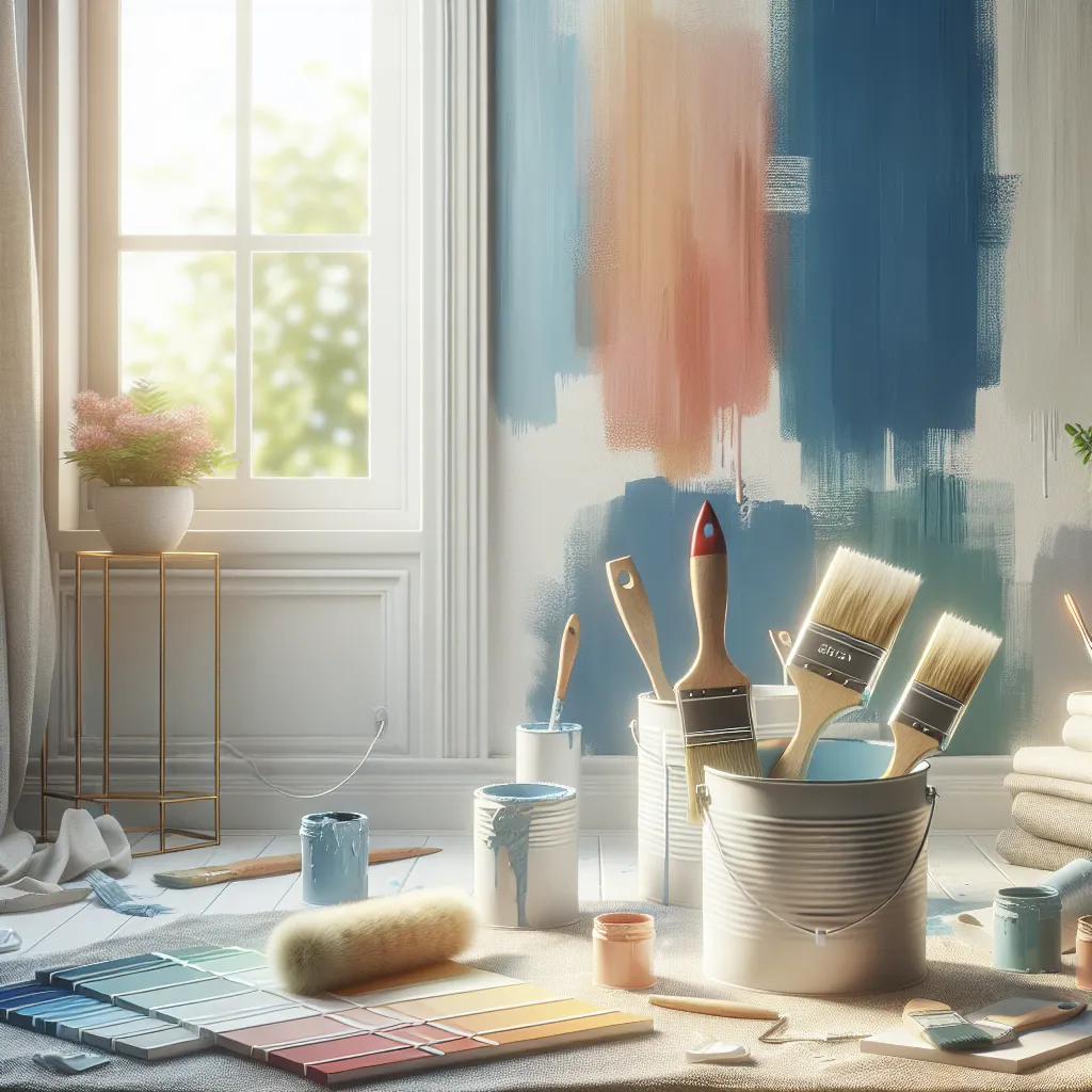 Jak wybrać idealną farbę do wnętrz – poradnik dla początkujących