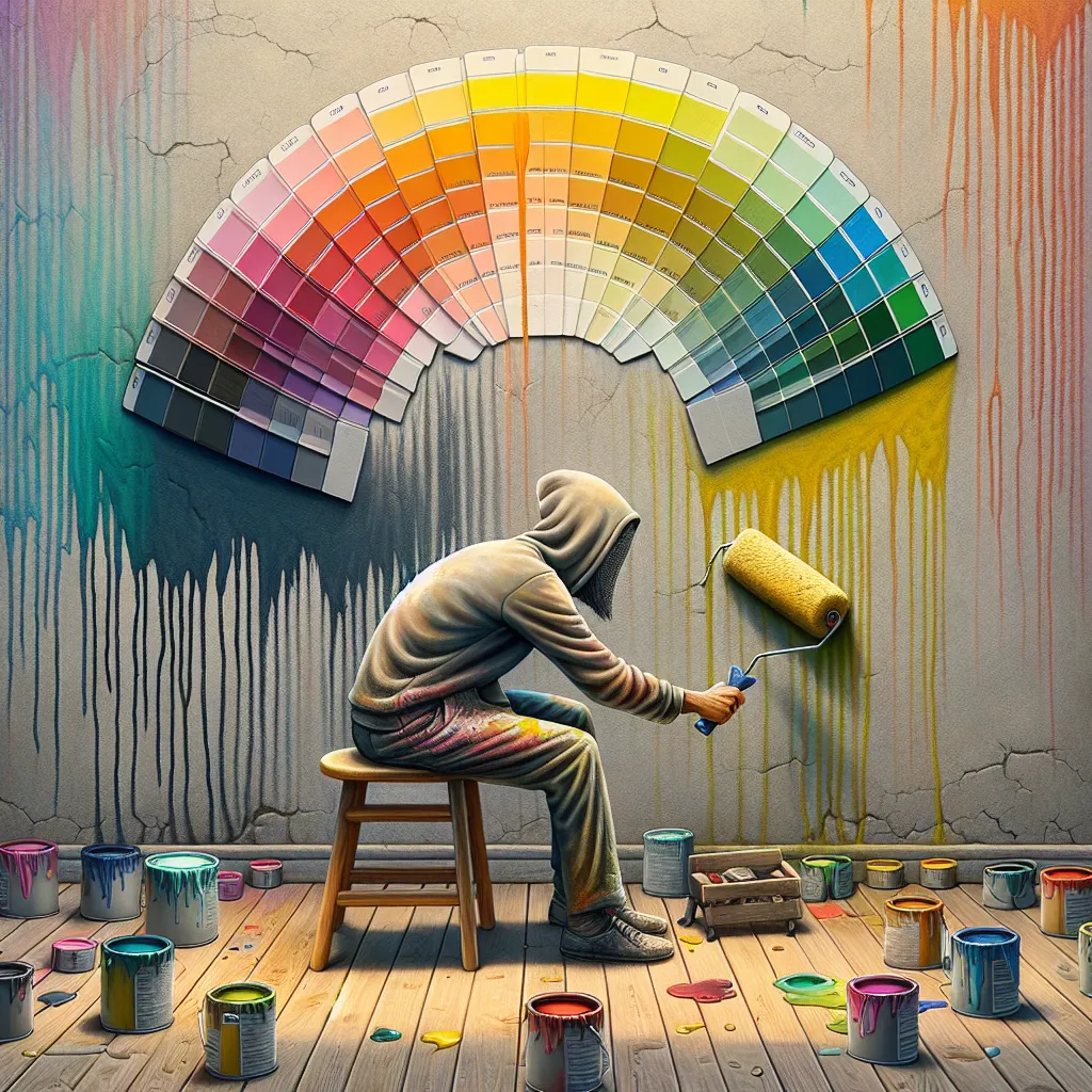 Rodzaje farb i ich zastosowanie w pracach domowych